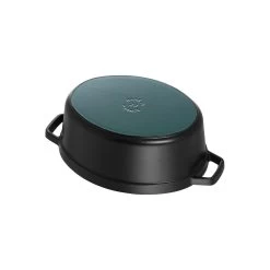 Staub Cocotte Ovale - 29 Cm, Nera 6 Staub Cocotte Ovale - 29 Cm, Nera -Cucina Negozio 40509 315 0 5 1