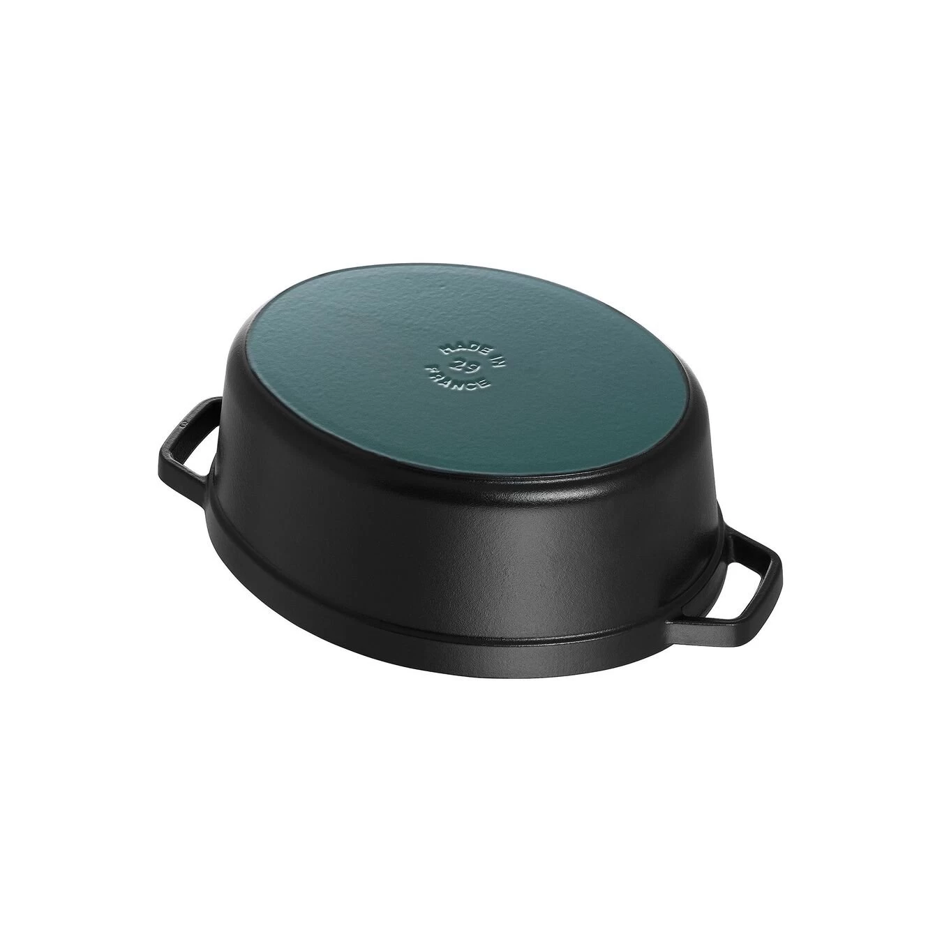 Staub Cocotte Ovale - 29 Cm, Nera 3 Staub Cocotte Ovale - 29 Cm, Nera - immagine 3
