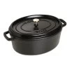 Staub Cocotte Ovale - 33 Cm, Nera