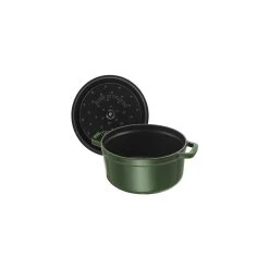 Staub Cocotte Rotonda - 22 Cm, Basilico -Cucina Negozio 40509 354 0 5