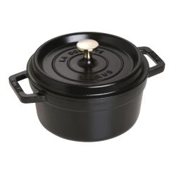 Staub Cocotte Rotonda - 20 Cm, Nera
