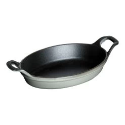 Staub Pirofila Ovale - 15 Cm, Colore Grigio Grafite