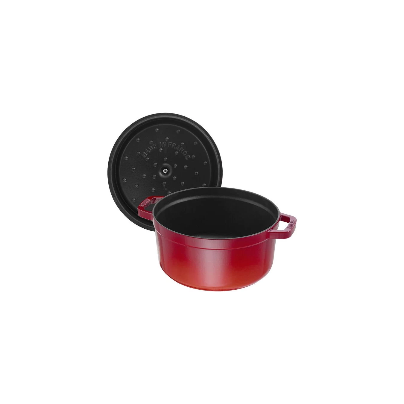 Staub Cocotte Rotonda - 30 Cm, Ciliegia 3 Staub Cocotte Rotonda - 30 Cm, Ciliegia - immagine 3