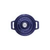 Staub Mini Cocotte Rotonda - 10 Cm, Blu Scuro