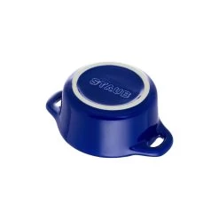 Staub Mini Cocotte Rotonda - 10 Cm, Blu Scuro 10 Staub Mini Cocotte Rotonda - 10 Cm, Blu Scuro -Cucina Negozio 40510 786 0 5