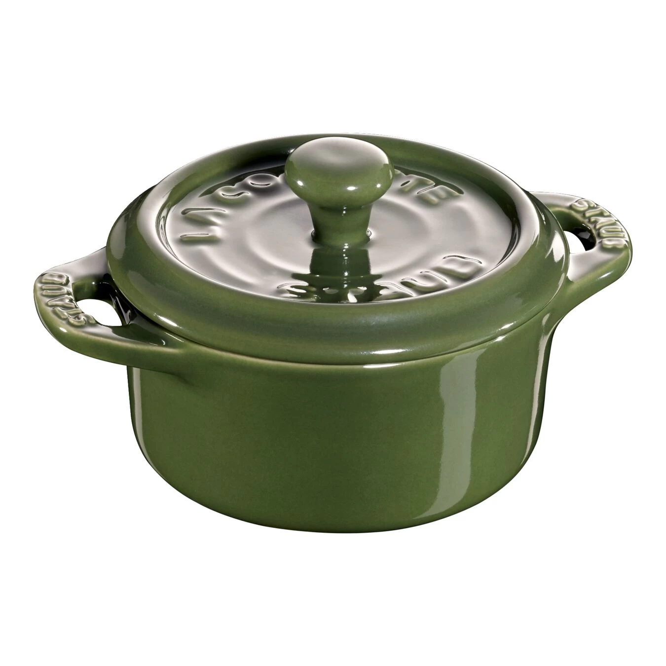 Staub Mini Cocotte Rotonda - 10 Cm, Basilico 1 Staub Mini Cocotte Rotonda - 10 Cm, Basilico