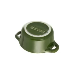 Staub Mini Cocotte Rotonda - 10 Cm, Basilico 9 Staub Mini Cocotte Rotonda - 10 Cm, Basilico -Cucina Negozio 40510 787 0 5