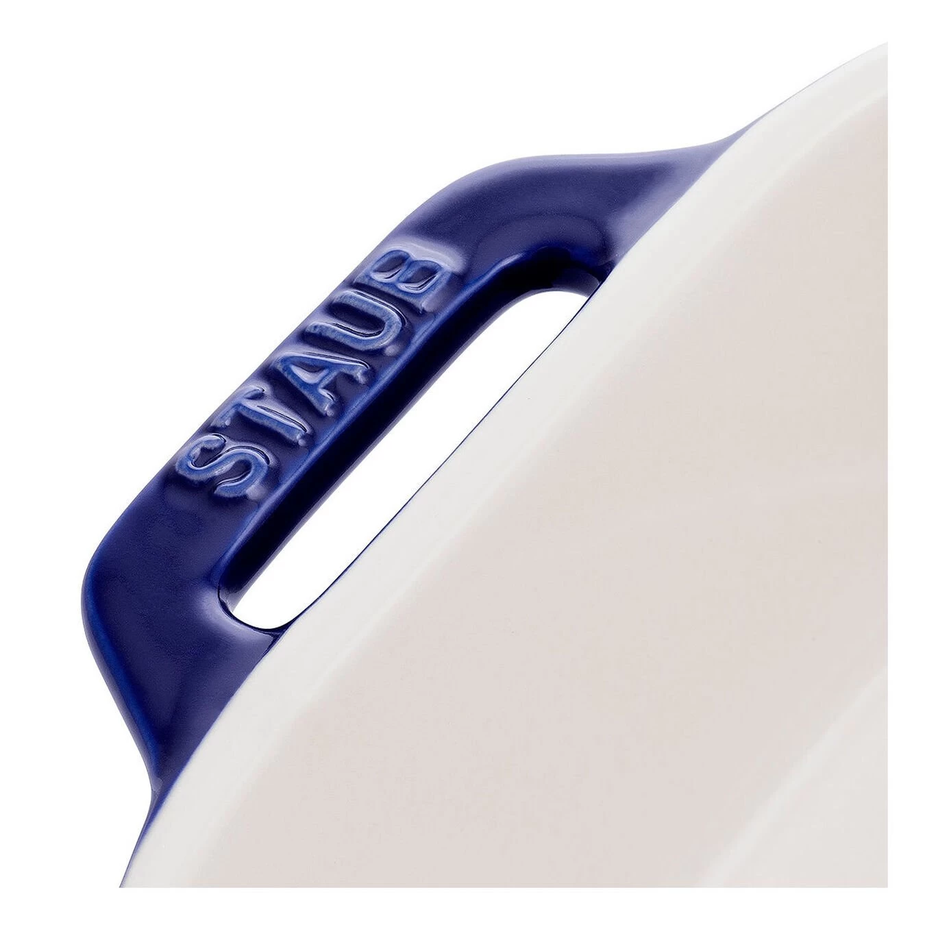 Staub Pirofila Rettangolare - 34 X 24 Cm, Blu Scuro 2 Staub Pirofila Rettangolare - 34 X 24 Cm, Blu Scuro - immagine 2