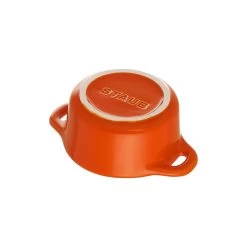 Staub Mini Cocotte Rotonda - 10 Cm, Arancione -Cucina Negozio 40511 085 0 5