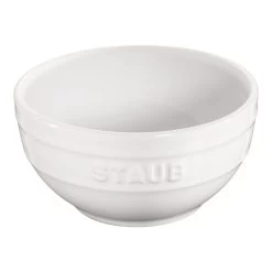 Staub Ciotola Rotonda - 12 Cm, Colore Bianco Puro