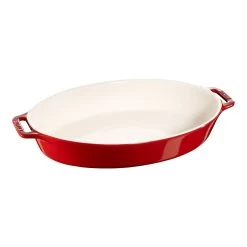 Staub Pirofila Ovale - 37 Cm, Ciliegia