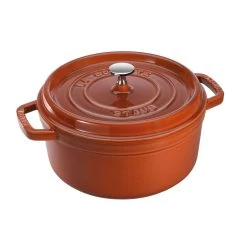 Staub Cocotte Rotonda - 24 Cm, Cannella