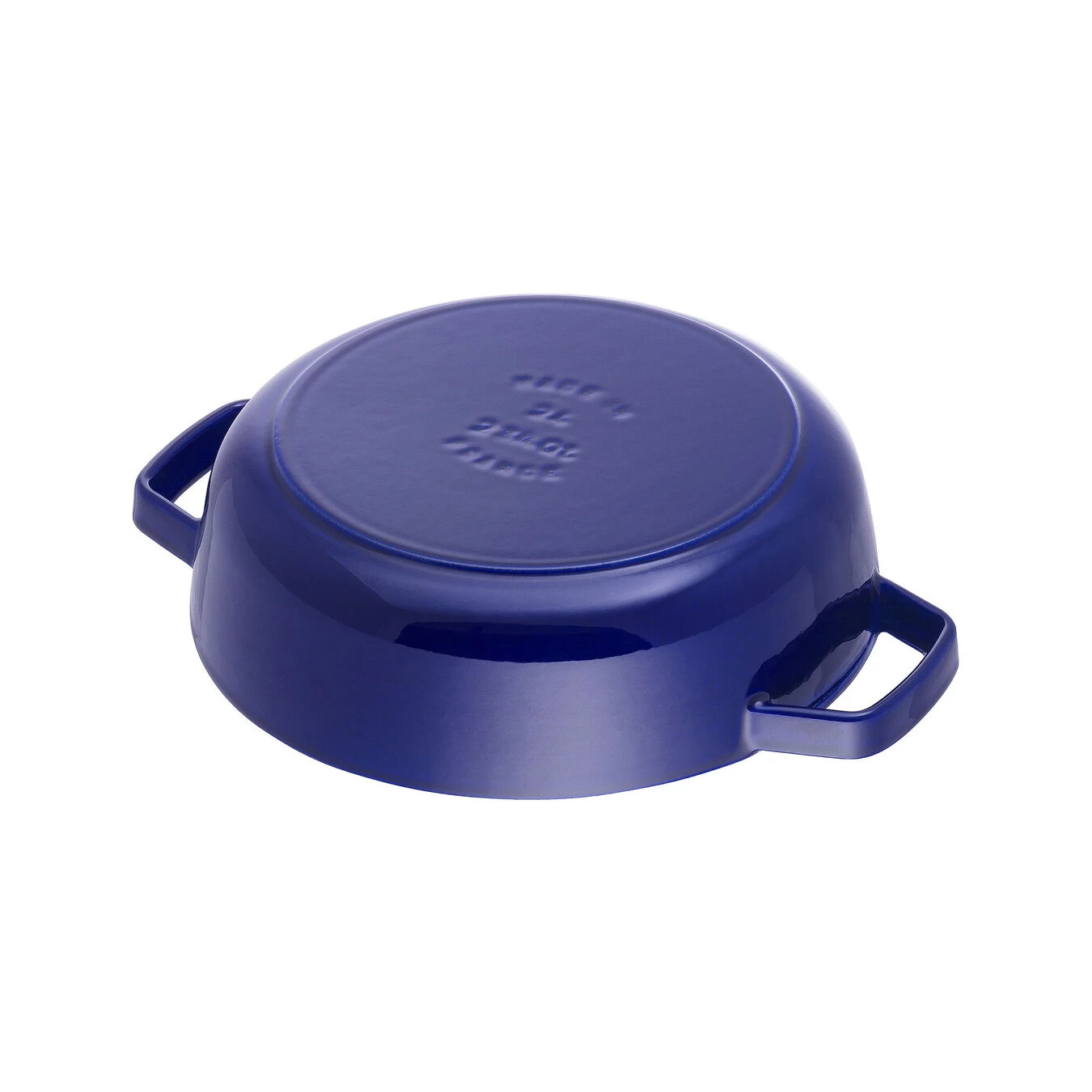 Staub Tegame Chistera Rotondo - 24 Cm, Blu Scuro 4 Staub Tegame Chistera Rotondo - 24 Cm, Blu Scuro - immagine 4