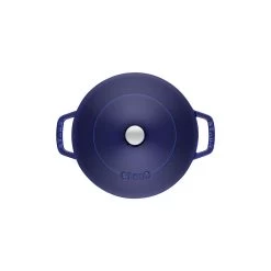 Staub Tegame Chistera Rotondo - 28 Cm, Blu Scuro 9 Staub Tegame Chistera Rotondo - 28 Cm, Blu Scuro -Cucina Negozio 40511 476 0 5 1