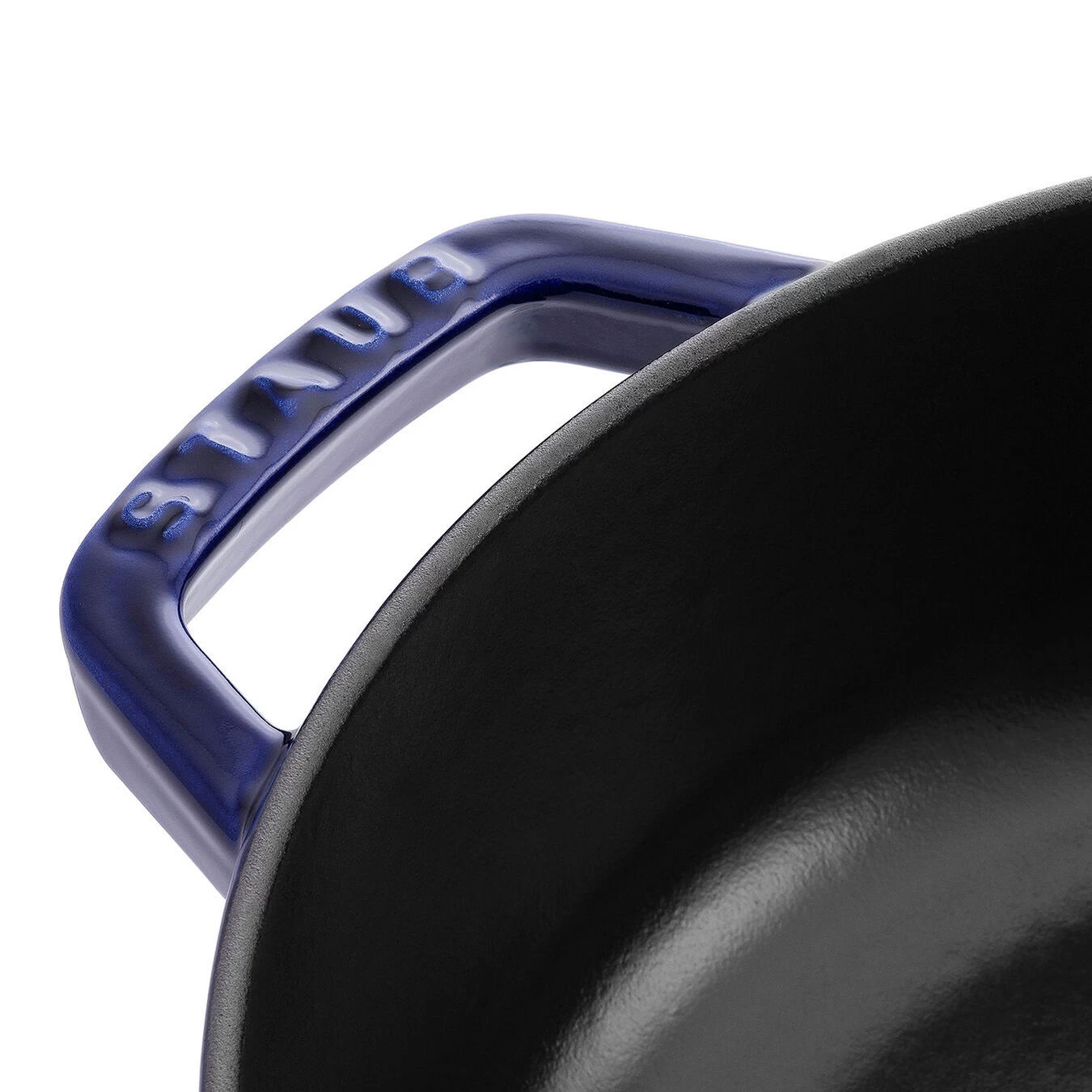 Staub Tegame Chistera Rotondo - 24 Cm, Blu Scuro 3 Staub Tegame Chistera Rotondo - 24 Cm, Blu Scuro - immagine 3