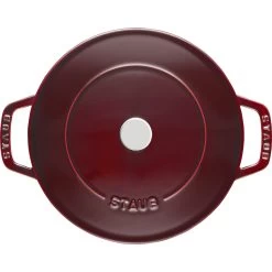 Staub Tegame Chistera Rotondo - 24 Cm, Granatina 10 Staub Tegame Chistera Rotondo - 24 Cm, Granatina -Cucina Negozio 40511 512 0 5