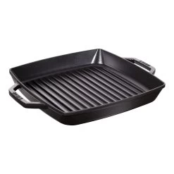 Staub Grill Quadrata - 28 X 28 Cm, Nera