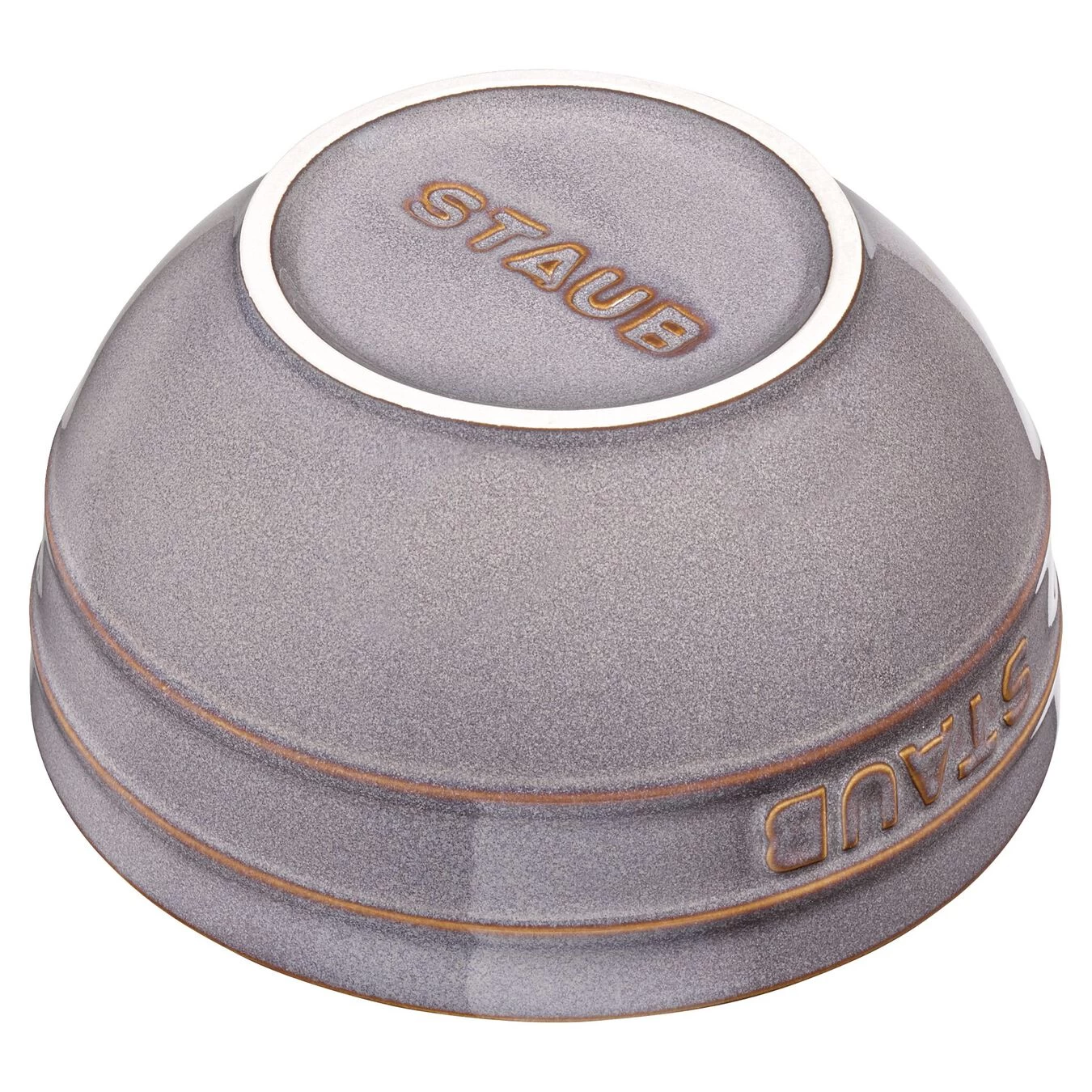 Staub Ciotola Rotonda - 14 Cm, Colore Grigio Antico 2 Staub Ciotola Rotonda - 14 Cm, Colore Grigio Antico - immagine 2