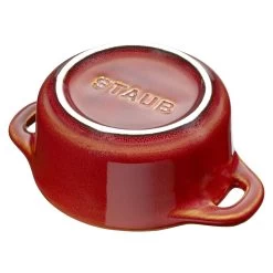 Staub Mini Cocotte Rotonda - 10 Cm, Rame Antico 8 Staub Mini Cocotte Rotonda - 10 Cm, Rame Antico -Cucina Negozio 40511 999 0 5