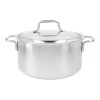 Demeyere Casseruola Con Coperchio - 22 Cm, 18/10 Acciaio Inossidabile