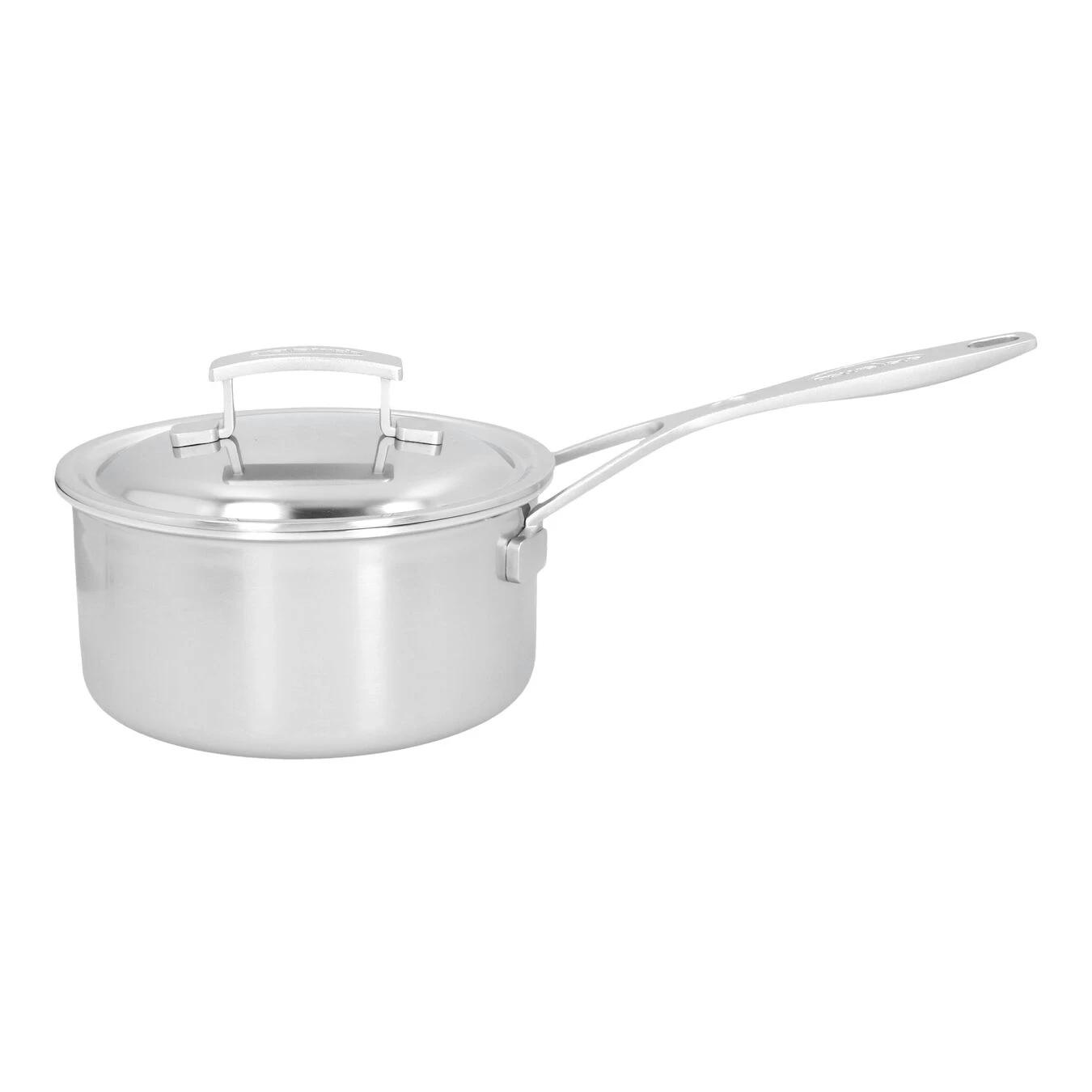 Demeyere Casseruola Con Manico Con Coperchio - 18 Cm, 18/10 Acciaio Inossidabile 1 Demeyere Casseruola Con Manico Con Coperchio - 18 Cm, 18/10 Acciaio Inossidabile