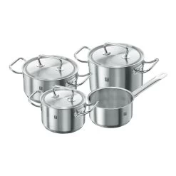 Zwilling Set Di Pentole - 4-pz., 18/10 Acciaio Inossidabile