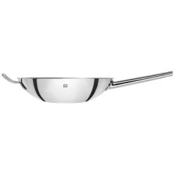 Zwilling Wok - 32 Cm, 18/10 Acciaio Inossidabile, Ceraforce Ultra -Cucina Negozio 40992 032 0 6