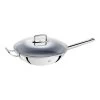 Zwilling Wok - 32 Cm, 18/10 Acciaio Inossidabile, Ceraforce Ultra