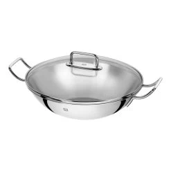 Zwilling Wok - 32 Cm, 18/10 Acciaio Inossidabile