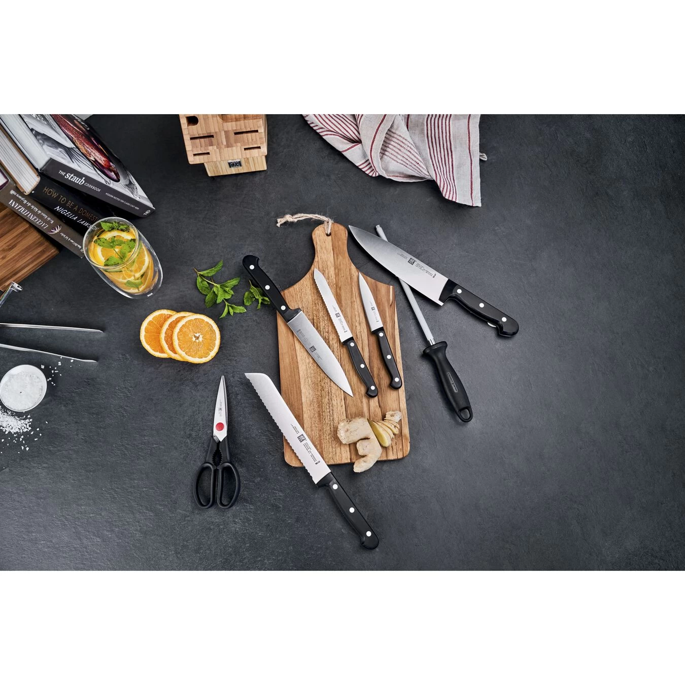 Zwilling Set Di Coltelli Con Ceppo - 8-pz. 2 Zwilling Set Di Coltelli Con Ceppo - 8-pz. - immagine 2