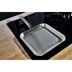 Zwilling Bistecchiera - 24 X 24 Cm, 18/10 Acciaio Inossidabile -Cucina Negozio 424416677