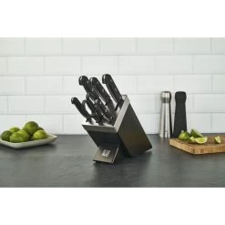 Zwilling Set Di Coltelli Con Ceppo Con Sistema Autoaffilante - 7-pz., Nero 8 Zwilling Set Di Coltelli Con Ceppo Con Sistema Autoaffilante - 7-pz., Nero -Cucina Negozio 424418161