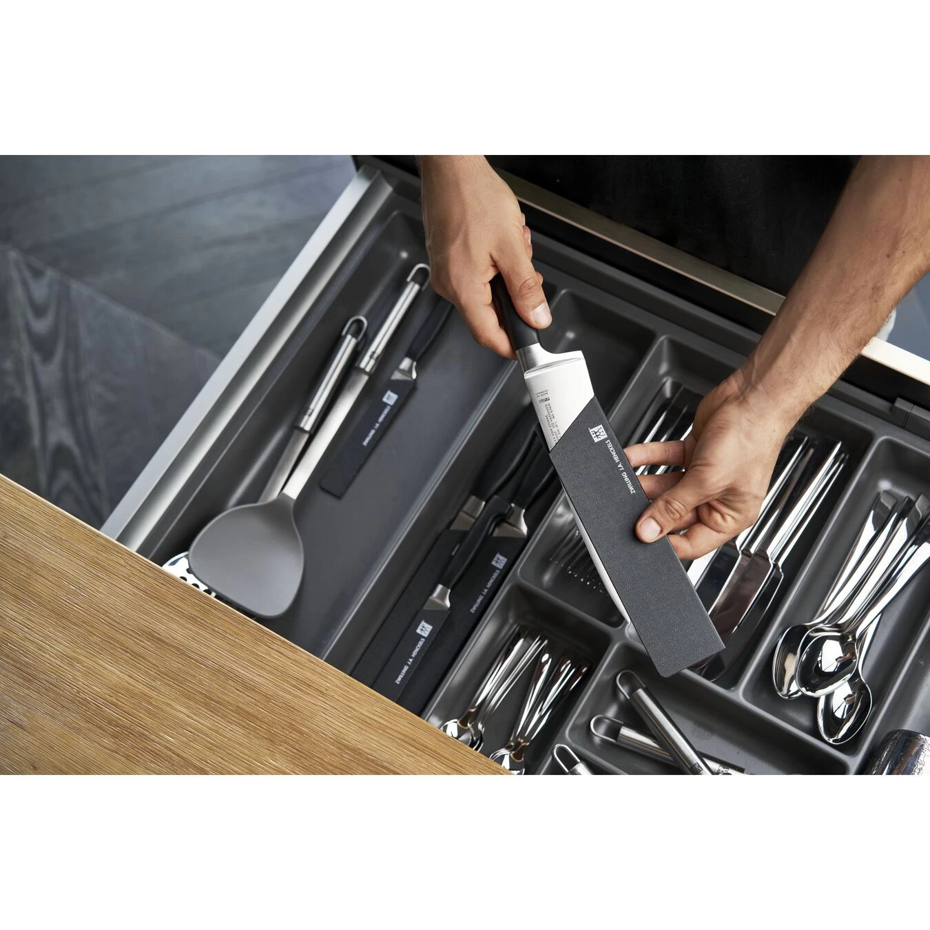 Zwilling Fodero - 27 Cm, Nero 3 Zwilling Fodero - 27 Cm, Nero - immagine 3