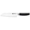 Zwilling Coltello Santoku Liscio - 18 Cm, Nero