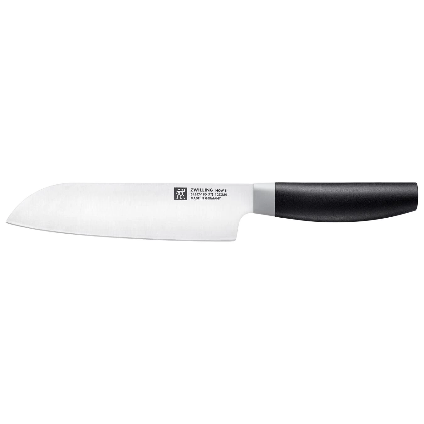 Zwilling Coltello Santoku Liscio - 18 Cm, Nero 1 Zwilling Coltello Santoku Liscio - 18 Cm, Nero