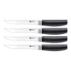 Zwilling Set Da Bistecca Liscio, Nero