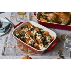 Staub Pirofila Rettangolare - 20 X 16 Cm, Ciliegia -Cucina Negozio 750030756