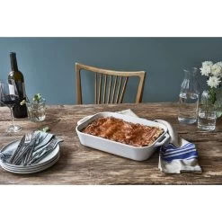 Staub Pirofila Rettangolare - 34 X 24 Cm, Colore Bianco Puro 6 Staub Pirofila Rettangolare - 34 X 24 Cm, Colore Bianco Puro -Cucina Negozio 750030760