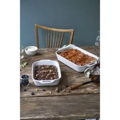 Staub Pirofila Rettangolare - 34 X 24 Cm, Colore Bianco Puro 7 Staub Pirofila Rettangolare - 34 X 24 Cm, Colore Bianco Puro -Cucina Negozio 750030784