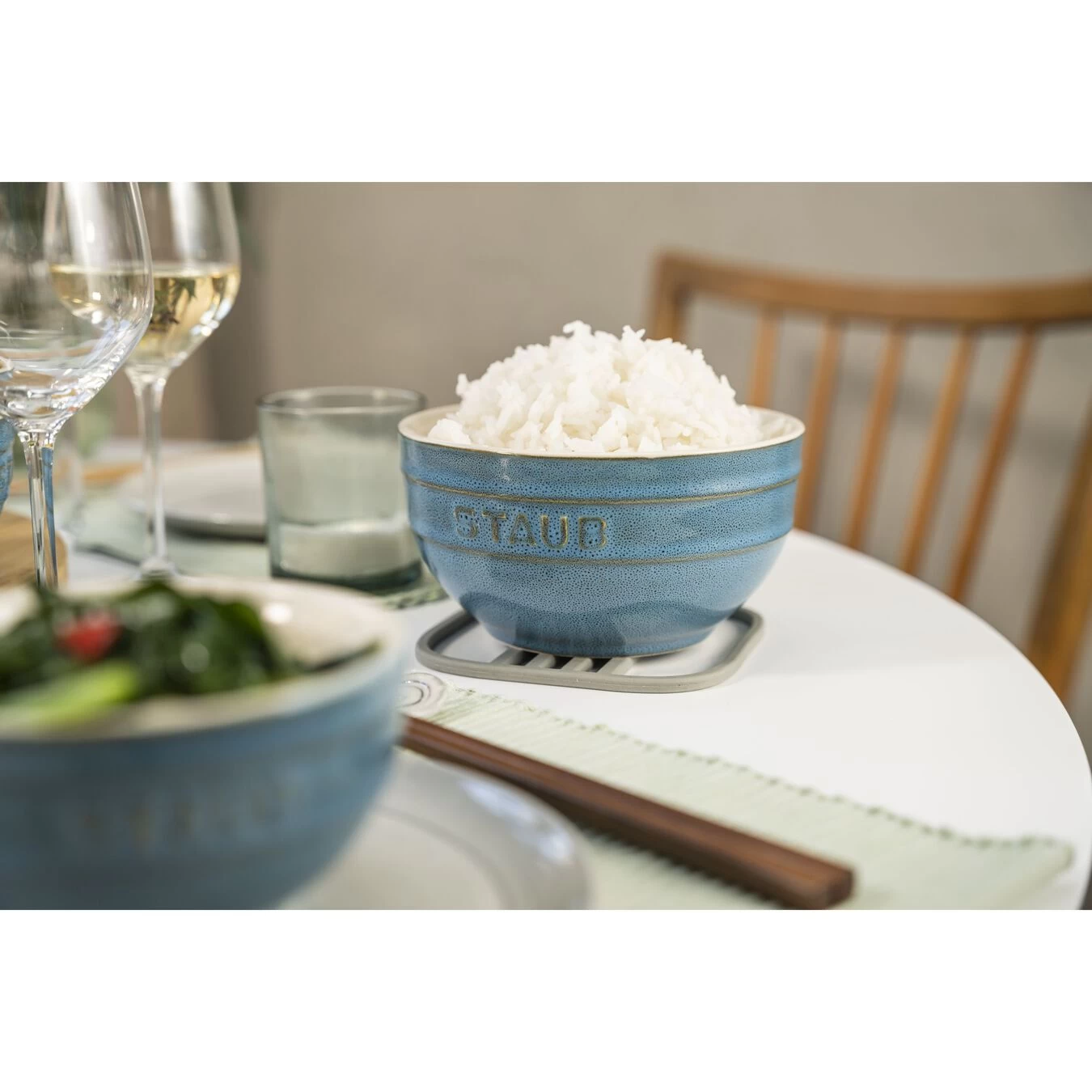 Staub Ciotola Rotonda - 12 Cm, Colore Turchese Antico 6 Staub Ciotola Rotonda - 12 Cm, Colore Turchese Antico - immagine 6