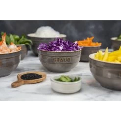 Staub Ciotola Rotonda - 12 Cm, Colore Grigio Antico -Cucina Negozio 750033677