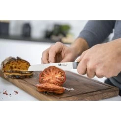 Zwilling Coltello Universale Seghettato - 13 Cm, Nero -Cucina Negozio 750038014