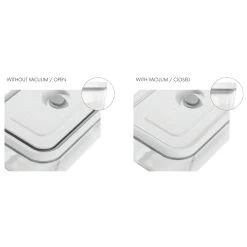 Zwilling Set Sottovuoto, Vetro / M/L, 7-pz., Bianco -Cucina Negozio F S boxes glass indicatorLid 1