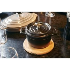 Staub Sottopentola Magnetico Rotondo - 16 Cm, Faggio -Cucina Negozio 000011403