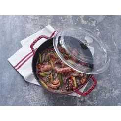 Staub Coperchio Bombarto - 28 Cm, Vetro -Cucina Negozio 000011660