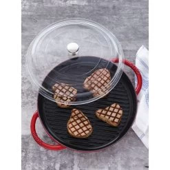 Staub Coperchio Bombarto - 20 Cm, Vetro -Cucina Negozio 000011687