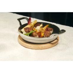 Staub Pirofila Rotonda - 12 Cm, Colore Grigio Grafite -Cucina Negozio 000013526