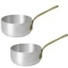 Ballarini ServInTavola - 2 Casseruole Con Manico 11 Cm, Alluminio