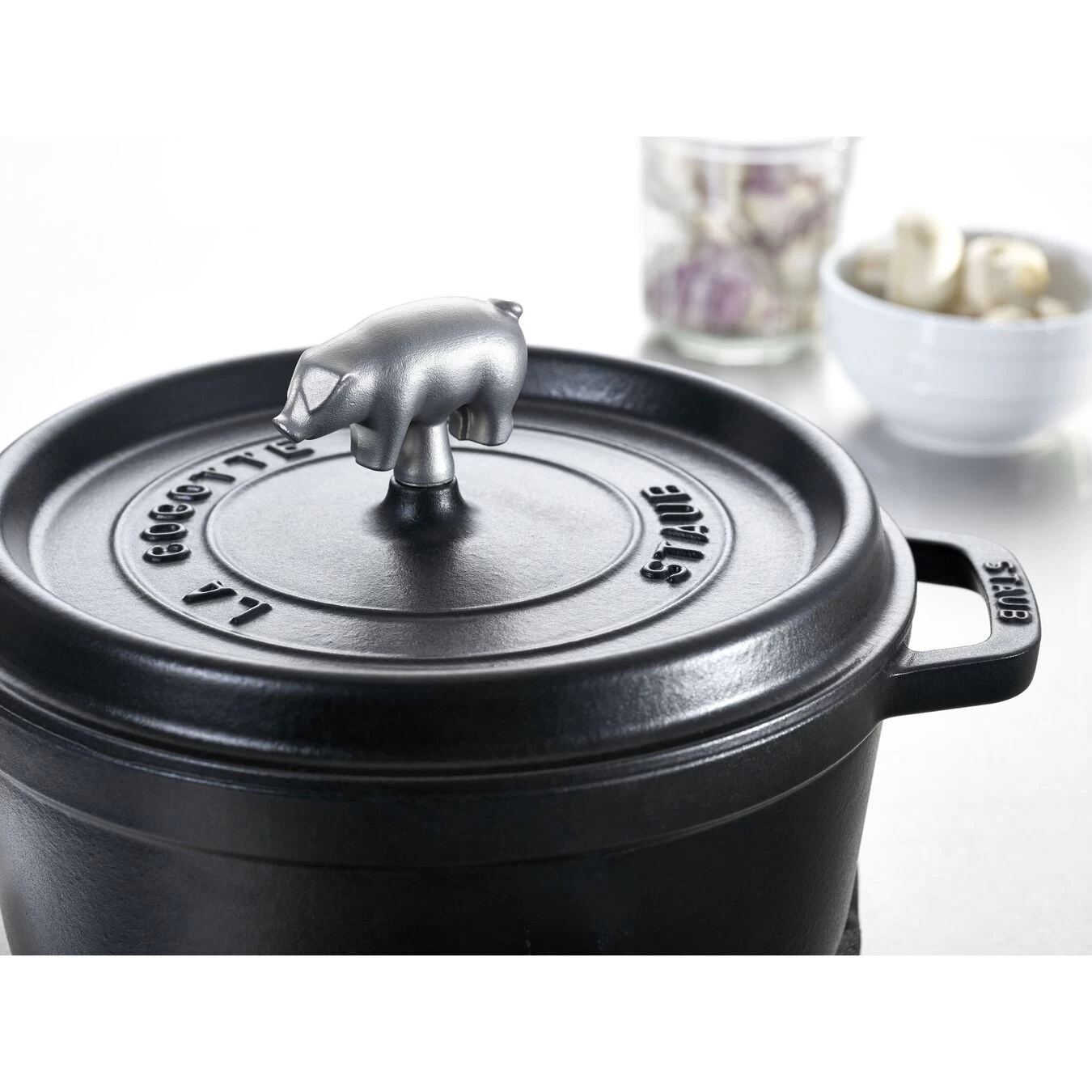 Staub Pomello Maiale - 6,5 Cm, Acciaio Inox 2 Staub Pomello Maiale - 6,5 Cm, Acciaio Inox - immagine 2
