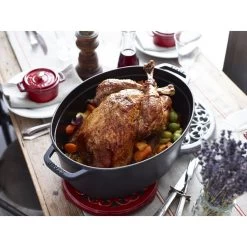 Staub Cocotte Ovale - 37 Cm, Nero -Cucina Negozio 000017086